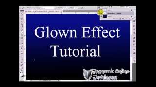 preview picture of video 'Glown Effect Tutorial'