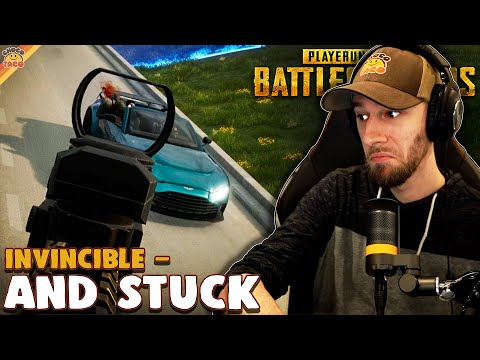 chocoTaco is Invincible - and Stuck ft. Quest, Reid, & HollywoodBob - PUBG Deston Gameplay
