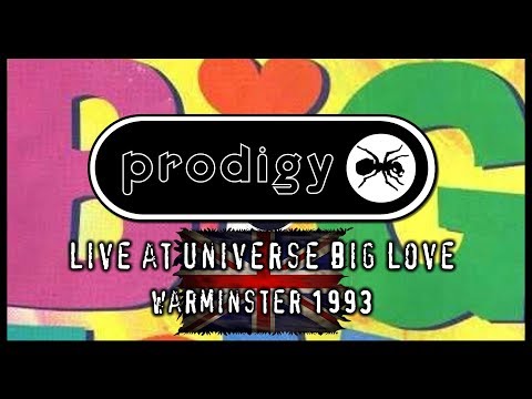 The Prodigy - LIVE AT UNIVERSE BIG LOVE, LOWER PERTWOOD FARM, WARMINSTER, UK - 13th August 1993