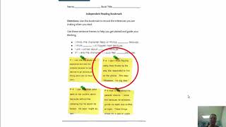 How to Use Your Reading Log