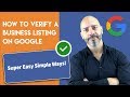 Verify a business listing on google - Super Easy Simple Ways Verify a business listing on google - Super Easy Simple Ways
