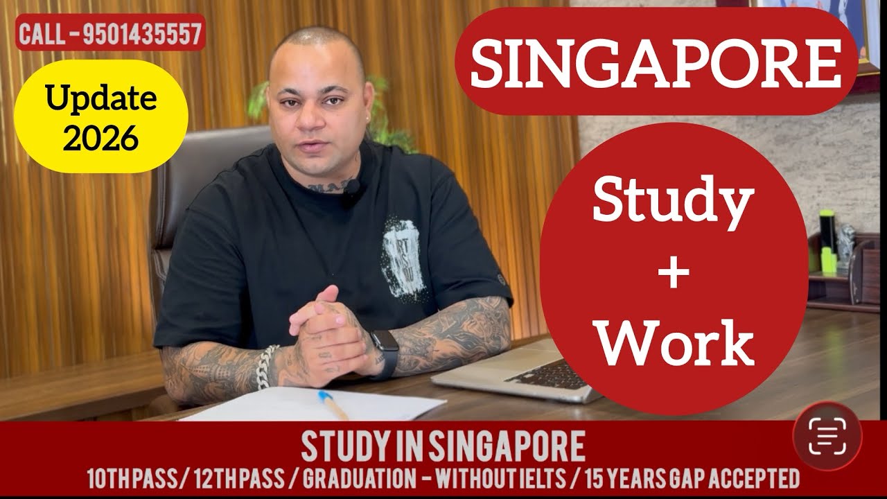 Study in Singapore 2026 Without Risk ✅ New Visa Rules Explained (Indian Students)