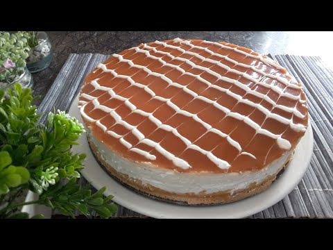 كيكة الحليب والكراميل جد طرية وخفيفة مذاق خطيير/Cake au lait et caramel très facile et délicieux