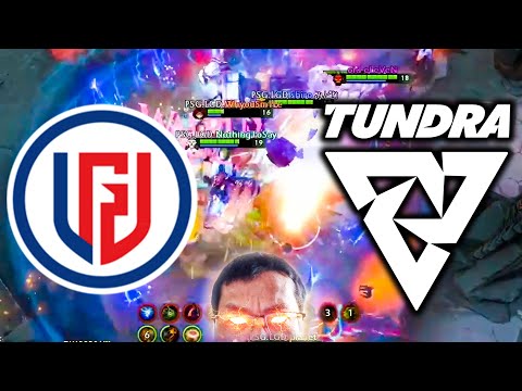 PSG.LGD vs TUNDRA - CRAZY GLYMPH - LIMA MAJOR Dota 2