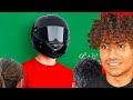 BOY WEARS BIKE HELMET TO SCHOOL..
