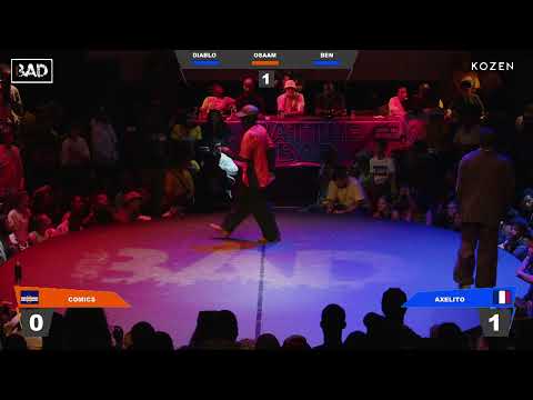 COMICS vs AXELITO - Battle BAD 2023 - HIP-HOP Top 16