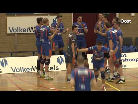 Sfeervolle laatste wedstrijd top-volleyballers Rivo Rijssen