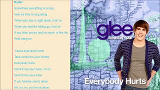 Everybody Hurts Glee Lyrics