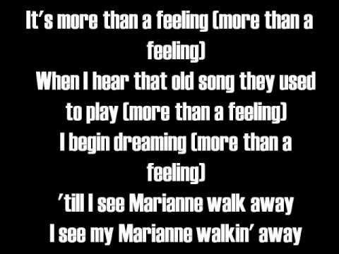 More Than A Feeling-Lyrics-Boston