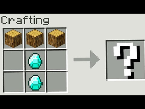 100 SECRET CRAFTING QUIZZES NO ONE KNOWS ABOUT MINECRAFT ITA!!