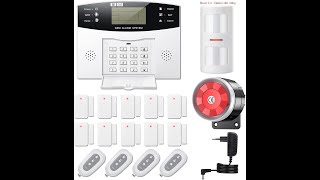 YISEELE GSM Alarm System - Deutsches Installations video