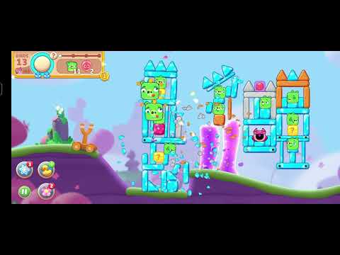Angrybird Journey land 20 Cherry blossom Cross Level 3376 To 3380  V#901  #nocopyright #gamingvideo