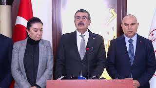 Bakan Tekin, 2025 - 2026 Eğitim Öğretim Yılı Birinci Dönemine İlişkin 