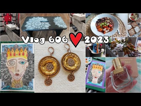 Vlog 606/23 - dotažené štokrle, další náušnice a divnokrál