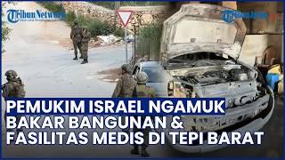 Serangan Pemukim Israel di Desa Jalud, Bakar Rumah hingga Ruang Gawat Darurat Medis