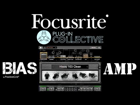 Focusrite Plugin Collective BIAS Amp by Positive Grip