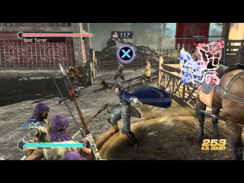 DYNASTY WARRIORS 8 Empires Invasion gameplay
