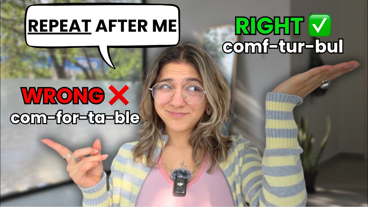 Pronunciation Practice: 50+ English Words to Sound Natural