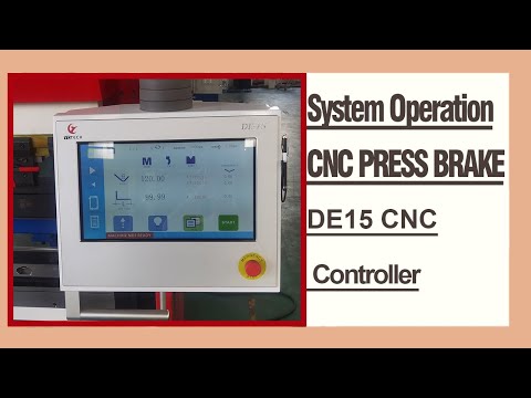 RONGWIN takes you to understand an economical CNC bending machine system DE15 CNC controller