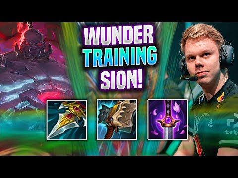 WUNDER TRIES SOME SION! - FNC Wunder Plays Sion Top vs Yone! | Season 2022