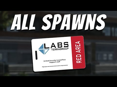 ALL RED Keycard Spawns on Shoreline || Escape from Tarkov