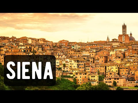 Siena, Italy 🇮🇹 - Virtual Walking Tour City - Summer 2022 - 4K 60FPS ASMR