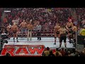 Randy Orton Big Show JBL Umaga Vs John Cena Triple H Shawn Michaels Ric Flair RAW Mar 24 2008