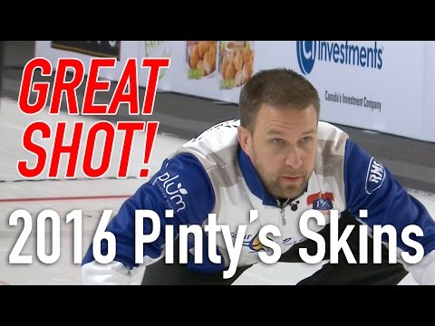 Brad Gushue - Thin Triple Takeout - 2016 Pinty's Skins Game