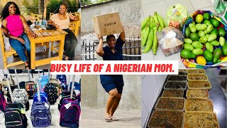 BUSY LIFE OF A MOM| MEETING ​⁠@chisomdaveed4587| HUGE SHEIN ORDER| BACK TO SCHOOL SHOPPING.