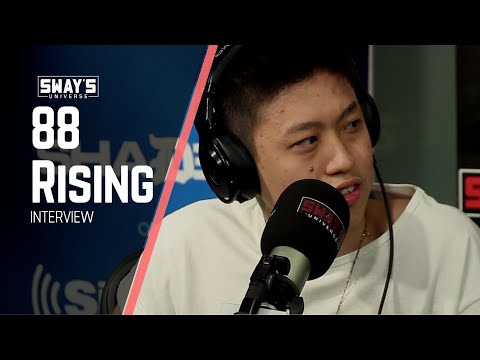 Rich Brian and August 08 of 88 Rising Stop by Sway In The Morning | Sway's Universe