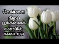 வெள்ளை நிற பூக்களைக் கனவில் கண்டால் Ve