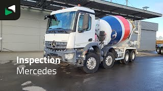 شاحنة خلط الخرسانة Mercedes-Benz Arocs 3240 Arocs 8X4 9m3 Stetter mixer Steel suspension Automati | صورة 4 - Machineryline