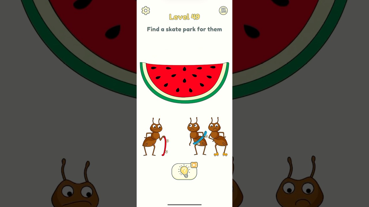 DOP 2: Delete One Part (Level 49)#shorts  #puzzle #gaming #shortsviral #ytshorts #gameplay