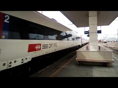 EC Zürich Hauptbahnof - Milano centrale.