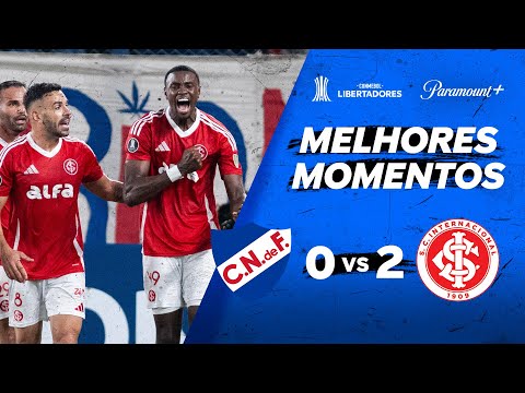 NACIONAL 0 X 2 INTERNACIONAL - CONMEBOL LIBERTADORES 2025 | Paramount Plus Brasil