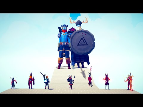 THOR & ODIN vs EVERY FACTION - Totally Accurate Battle Simulator TABS