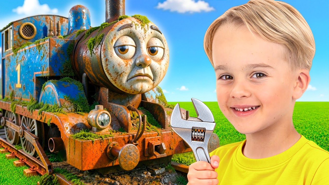 This toy train was impossible to fix and repair!