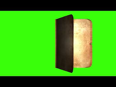 Animated Book Opening Green Screen Effect I 4K HD Book Animation I Animated Book Free Download