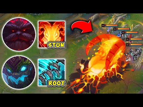 WE FOUND A BROKEN PERMA CC BOT COMP! (HUGE WOMBO COMBOS) - League of Legends