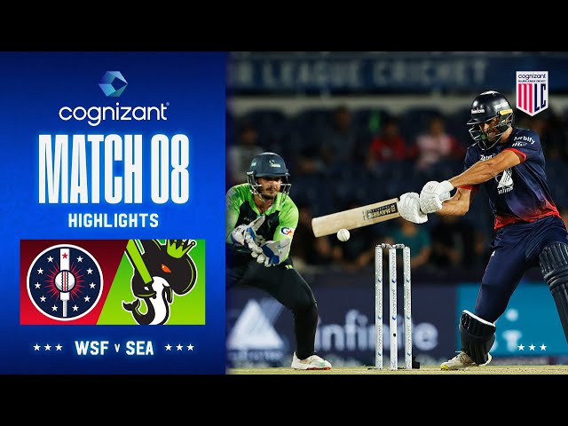 Cognizant Major League Cricket Game 8 Highlights | Washington Freedom vs. Seattle Orcas