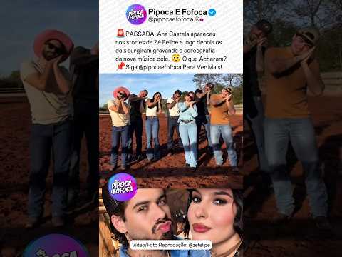 Zé Felipe and Ana Castela TOGETHER In The New Dance That's Going Viral! 😍 #anacastela #zefelipe