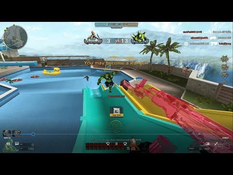 Crossfire NA 2.0 : AK47 Knife Red Crystal - Hero Mode X - Darkage Zombie V4