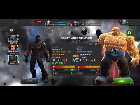 AW:  Falcon vs Thing