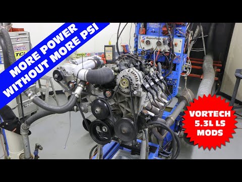 BOOSTED 5.3L LS-HOW TO ADD 100+ HORSEPOWER WITHOUT MORE BOOST! VORTECH SUPERCHARGED 5.3L MODS
