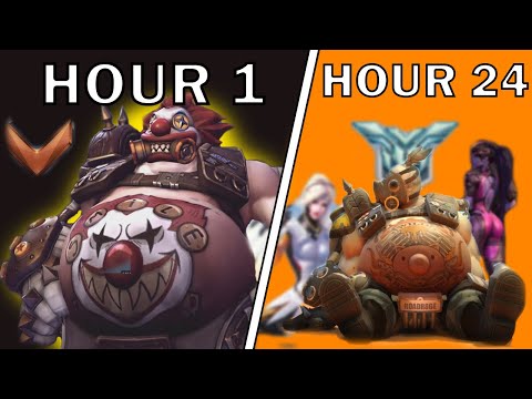 I spent 24 HOURS Playing Competitive Overwatch to Prove Elo Hell Doesn't Exist...