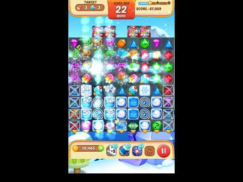 Jewel Match King Level 252 - Walkthrough ( No Booster )
