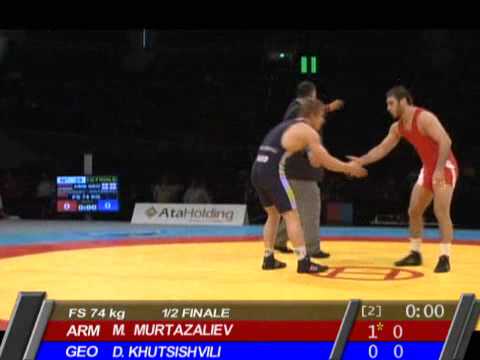 Musa Murtazaliev (Armenia) - Davit Khutsishvili (Georgia) - Dortmund 2011