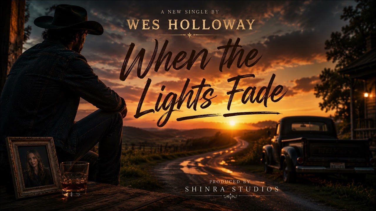 Wes Holloway — When The Lights Fade by Shinra Music Studios — Official Music Video