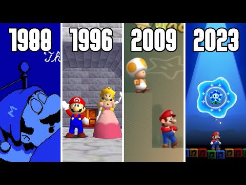 Evolution of Staff Credits in the Super Mario Series