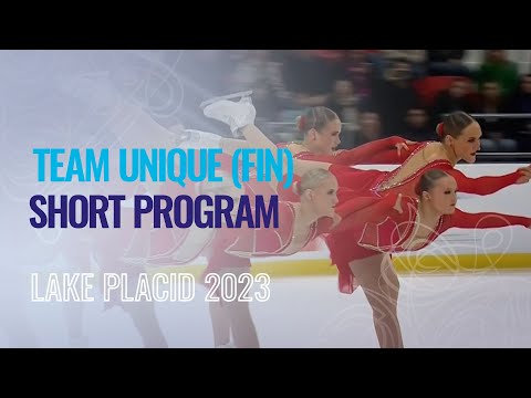 Team Unique (FIN) | Short Program | Lake Placid 2023 | #WorldSynchro